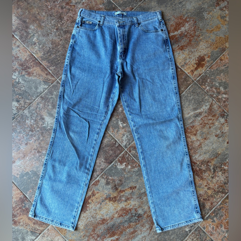 Lee’s Classic Blue Straight Leg Jeans